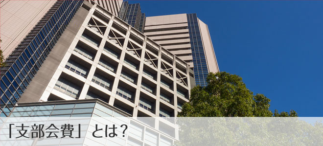 「支部会費(年会費)」とは?