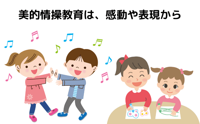 美的情操教育は美しいものの感動から