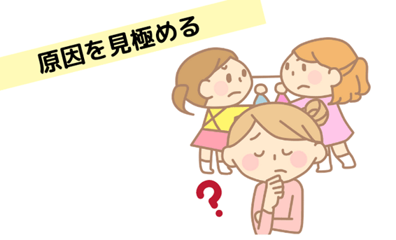 原因を見極める