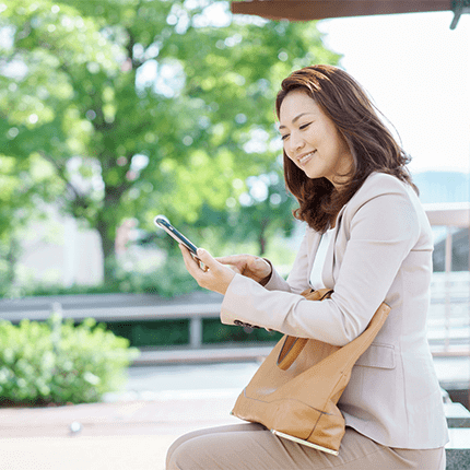 スマホがあればテキストの持ち歩きが不要です
