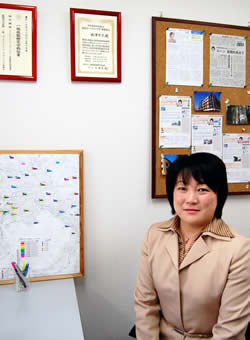 「住宅販売の営業の質を上げたい」という西澤さん
